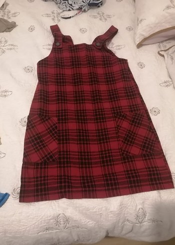 kiz cocuk askili elbise yenidir - Görsel 3