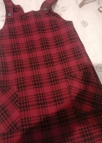 kiz cocuk askili elbise yenidir - Görsel 2