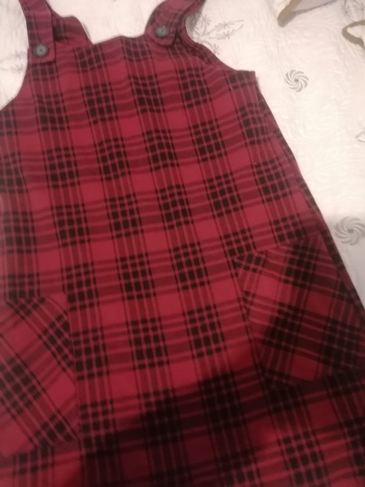 kiz cocuk askili elbise yenidir - Görsel 2