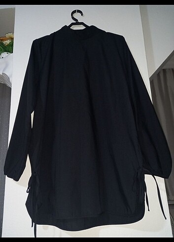Privenuptia Atelier Siyah tesettür gömlek tunik