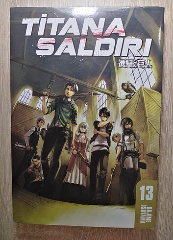 Attack on Titan / Titana saldırı 13. Cilt