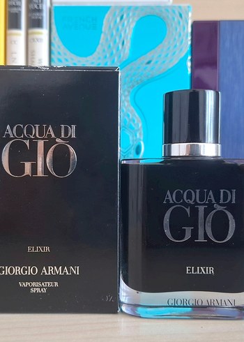 Giorgio Armani Acqua Di Giò Elixir Erkek Parfümü - Görsel 2