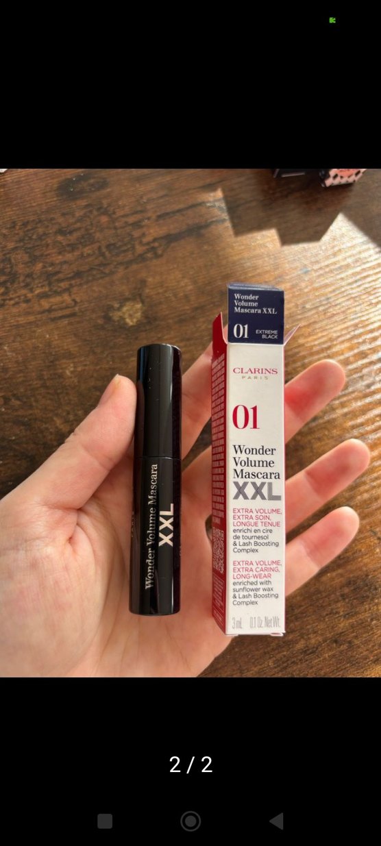 Clarins Wonder Volume XXL Maskara 01 Siyah - Görsel 2