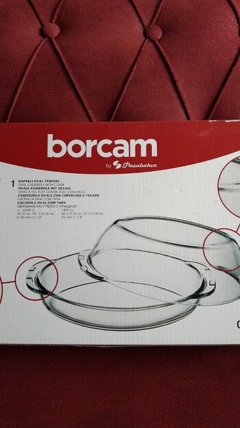 Paşabahçe Borcam tencere