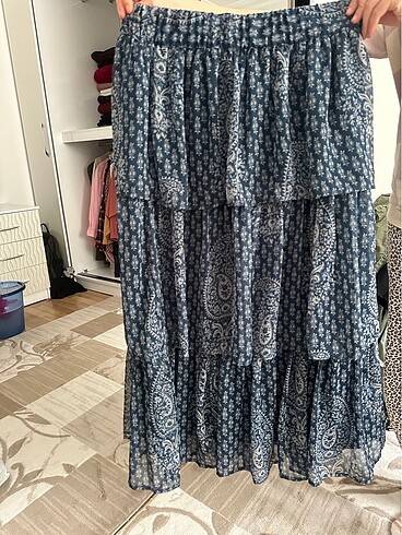 40 Beden mavi Renk Lc Waikiki kadın etek