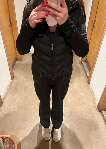 Siyah şişme mont z*r* muadili - Görsel 3