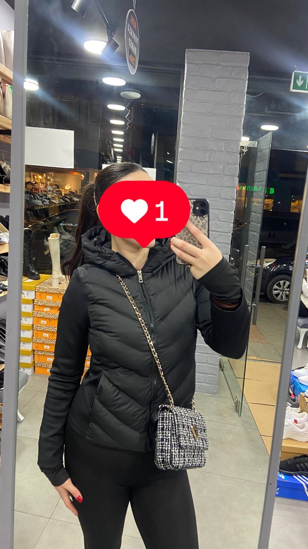 Siyah şişme mont z*r* muadili - Görsel 4