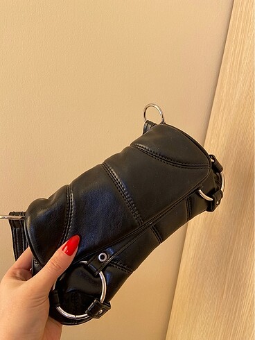 Bershka çanta vintage - Görsel 6