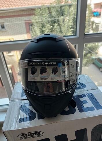 Shoei X Spirit 3 Motosiklet Kaskı  - Görsel 17