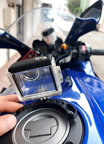 Motosiklet Aksiyon Kamera Tutamağı  - Görsel 5