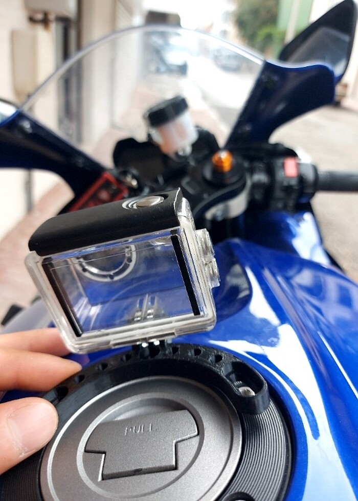 Motosiklet Aksiyon Kamera Tutamağı  - Görsel 5