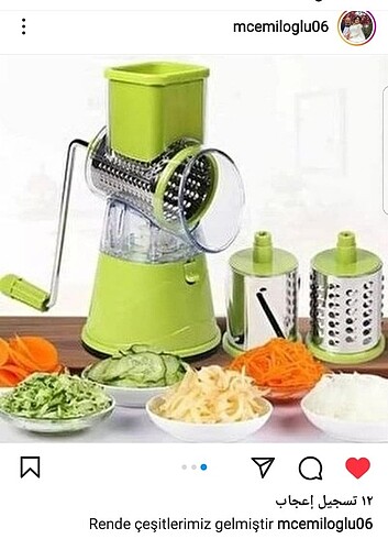 Doğrayıcı rende 