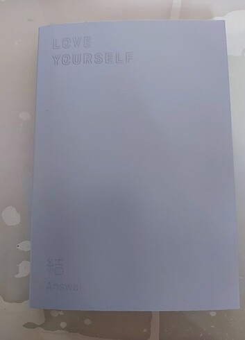BTS Love Yourself Answer albümü E versiyon