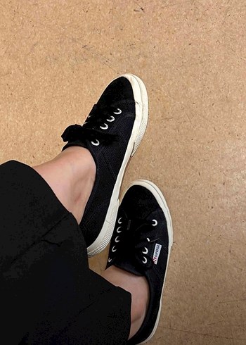 38 Beden Lacivert Superga Kadın Platform Spor Ayakkabı