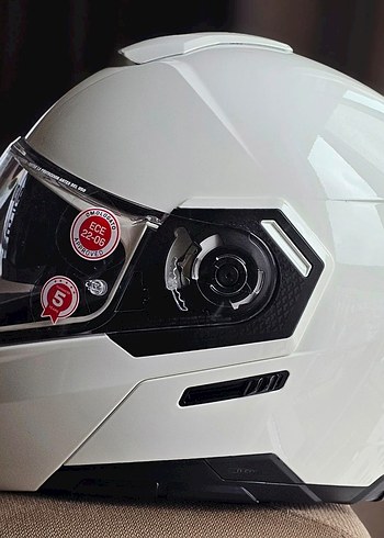 Beyaz Nolan N90 Kask - Görsel 2