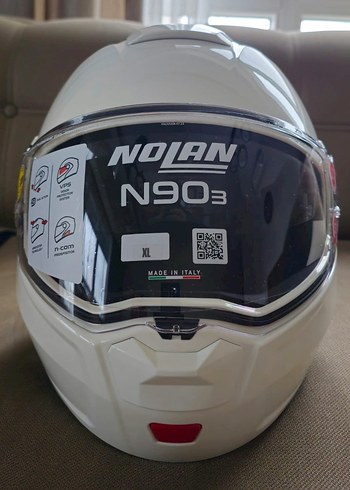 Beyaz Nolan N90 Kask - Görsel 5