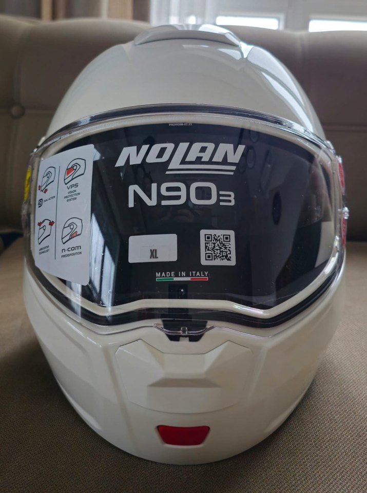 Beyaz Nolan N90 Kask - Görsel 5