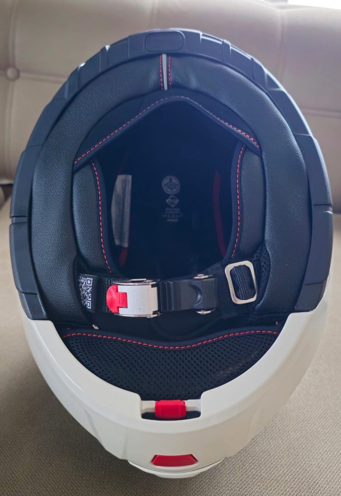 Beyaz Nolan N90 Kask - Görsel 3