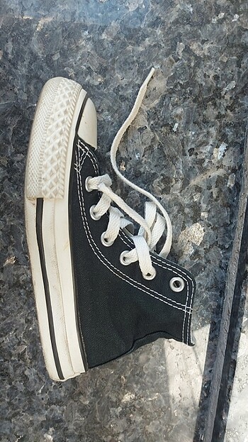 27 Beden siyah Renk Unisex siyah converse