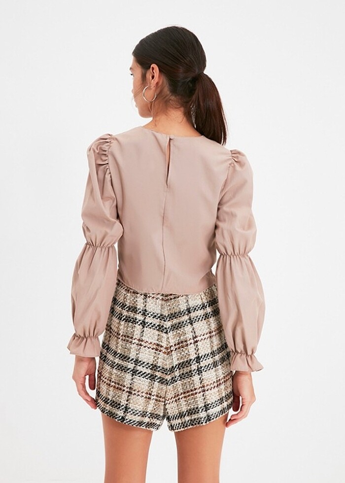 Trendyolmilla M beden balon kol bluz - Görsel 2