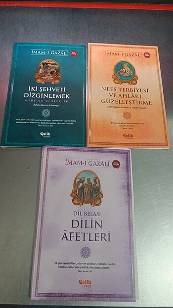 İmam Gazali kitapları 3 kitap