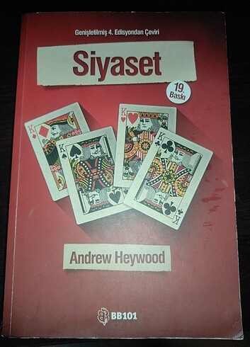 Andrew Heywood Siyaset kitabı 