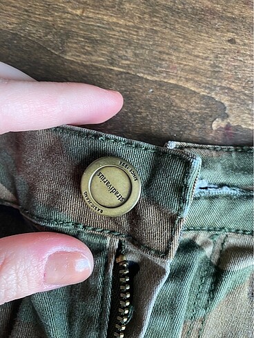 xs Beden haki Renk Stradivarius şort
