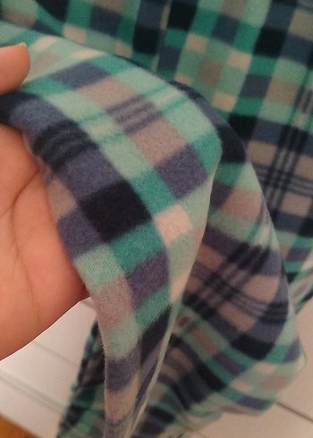 Düğmeli Rahat Kesim Kadın Polar Pantolon - Görsel 3