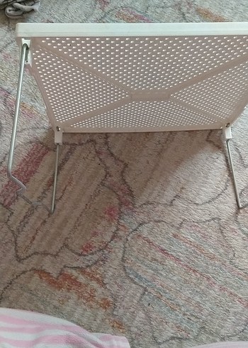 Beyaz Delikli Ayarlanabilir Dolap Rafı - Görsel 2