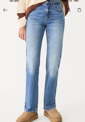 Stradivarıus D98 Straight vintage jean