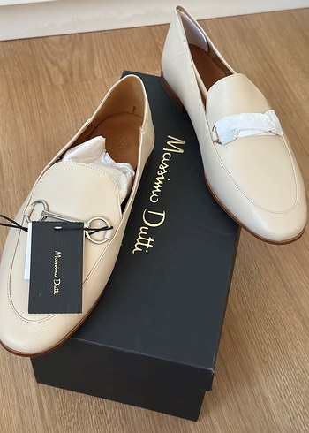 38 Beden Massimo Dutti kadın babet ayakkabı