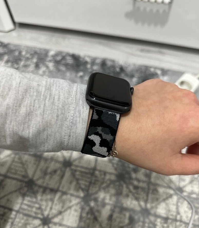 Apple watch kamuflajlı kordon - Görsel 5
