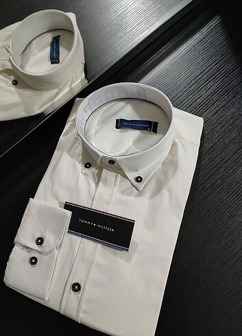 Tommy hilfiger slim fit erkek gömlek 