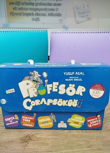 PROFÖSÖR ÇORAPSÖKÜĞÜ KİTAP SETİ 8+ yaş