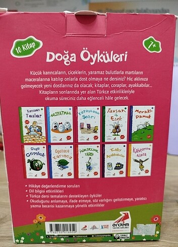 DOĞA ÖYKÜLERİ KİTAP SETİ 7+ yaş üzeri