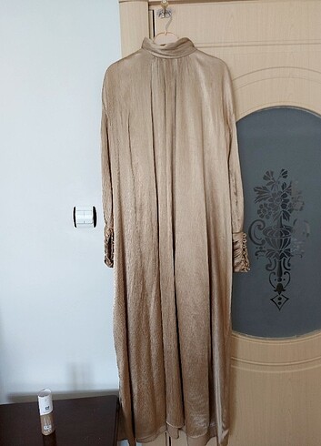 42 Beden camel Renk Hamile abiye