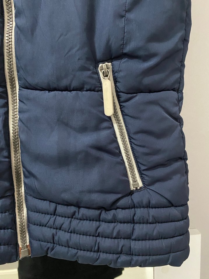 Lacivert Fermuarlı Yelek - Görsel 3