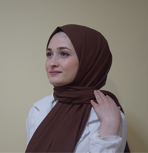 Acı Kahve Pamuk Cazz Şal
