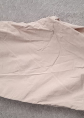 30 Beden Bej Düğmeli Pantolon