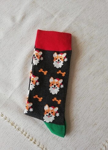 Diğer Köpek desenli çorap