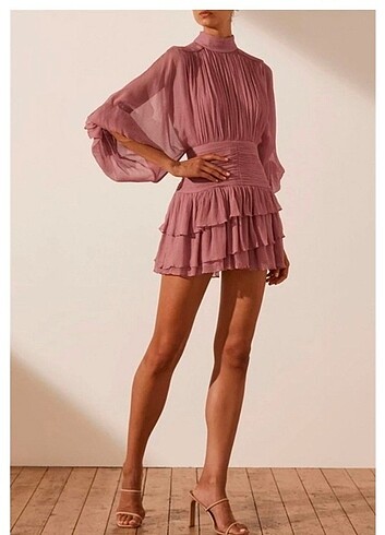 Zara Bliss ateiler şifon elbise