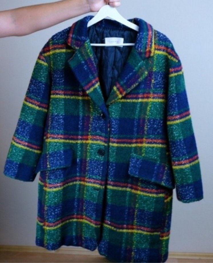 Renkli Ekose kaban - Görsel 2