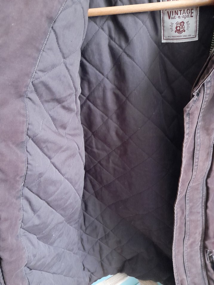 Düğmeli Kahverengi Süet erkek Ceket - Görsel 2