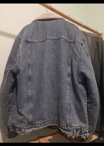 kot ici yunlu vintage mont - Görsel 3