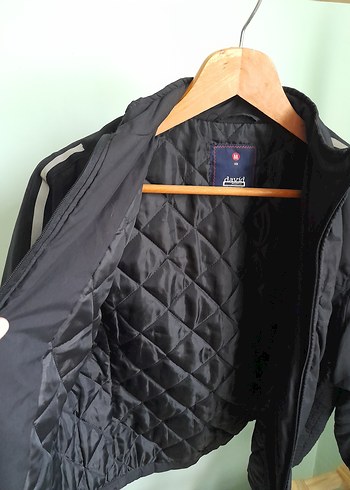 Siyah Fermuarlı Kısa  Ceket - Görsel 5