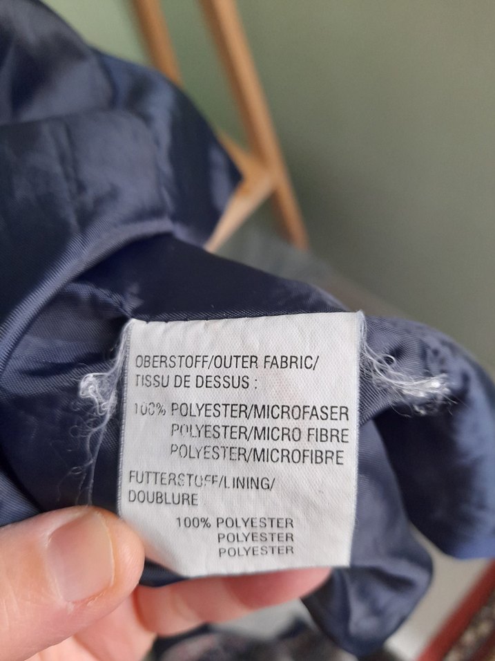 Düğmeli Mavi Denim Kadın Ceket - Görsel 4