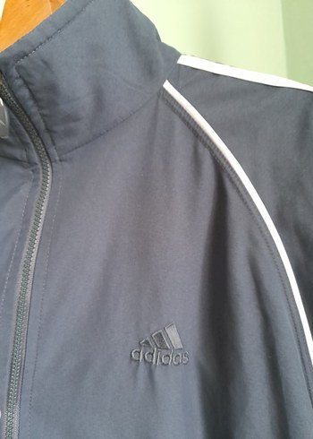 Gri Erkek Spor Fermuarlı Rüzgarlık - Görsel 5