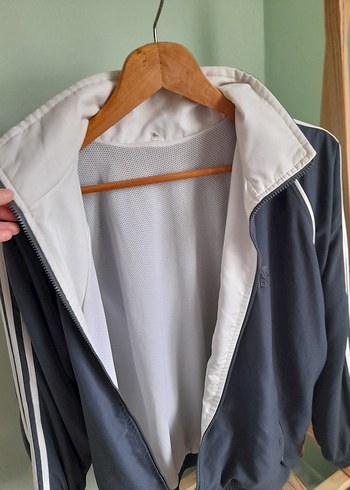 Gri Erkek Spor Fermuarlı Rüzgarlık - Görsel 4