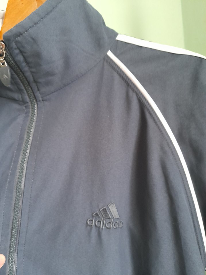 Gri Erkek Spor Fermuarlı Rüzgarlık - Görsel 5