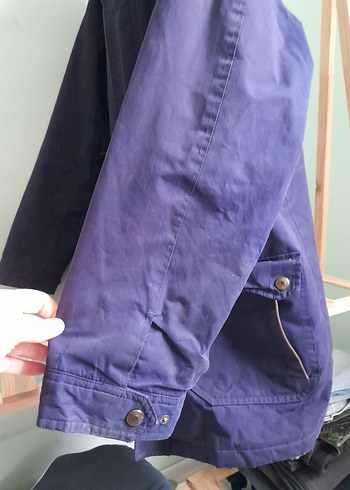 Erkek Denim Kemerli Ceket - Görsel 6